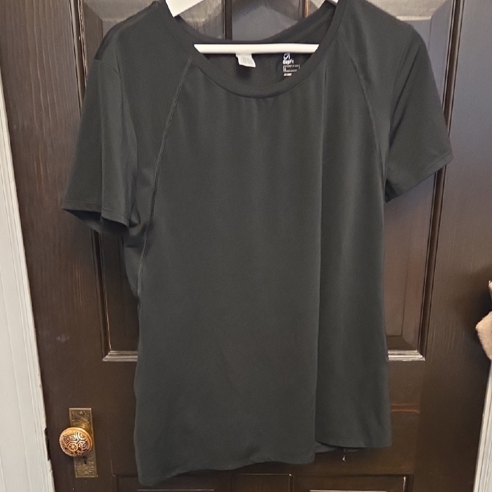 GAP Black Short Sleeve Active wear Tee - Picture 3 of 3